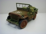  Jeep Willys Military Police 1941 Dirty 1:18 Triple 9 Collection 